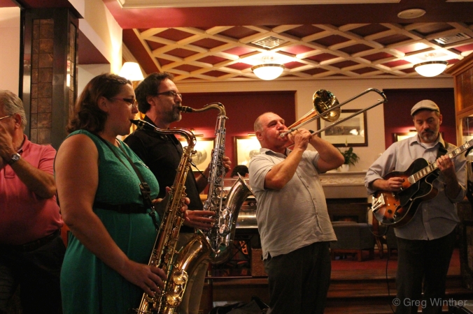 Jazz jam at the O'Callaghan Elliot hotel.